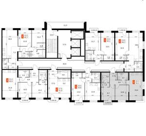 2-к квартира, вторичка, 56м2, 4/20 этаж