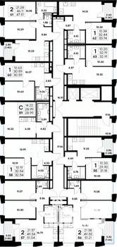 1-к квартира, вторичка, 33м2, 8/20 этаж