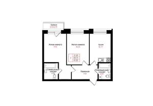 2-к квартира, вторичка, 60м2, 11/25 этаж