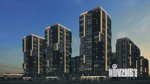 2-к квартира, строящийся дом, 58м2, 9/17 этаж