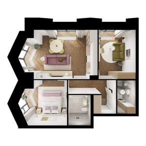 2-к квартира, вторичка, 59м2, 13/15 этаж