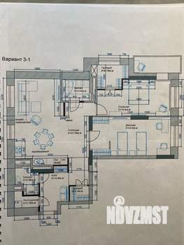 3-к квартира, вторичка, 116м2, 15/22 этаж