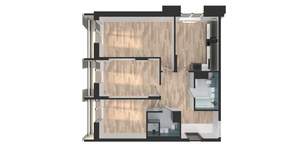 3-к квартира, вторичка, 84м2, 4/25 этаж