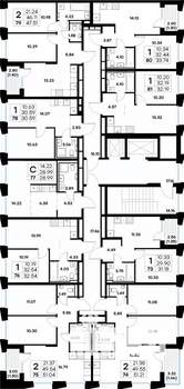 Студия квартира, вторичка, 29м2, 10/20 этаж