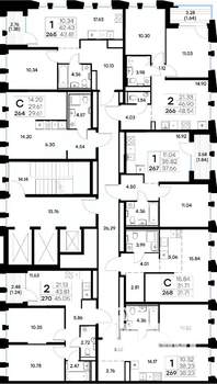 Студия квартира, вторичка, 30м2, 3/20 этаж