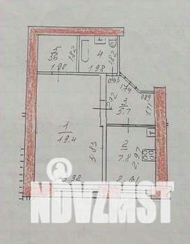 1-к квартира, вторичка, 40м2, 5/9 этаж
