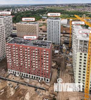 Студия квартира, строящийся дом, 20м2, 15/17 этаж
