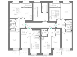 1-к квартира, вторичка, 38м2, 6/10 этаж