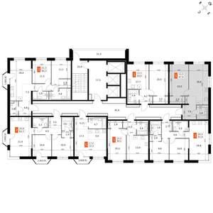 1-к квартира, вторичка, 48м2, 13/20 этаж