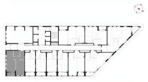 2-к квартира, вторичка, 52м2, 2/23 этаж
