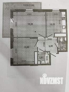 2-к квартира, вторичка, 62м2, 2/18 этаж
