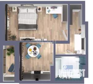 1-к квартира, вторичка, 30м2, 11/19 этаж