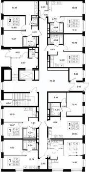 1-к квартира, вторичка, 50м2, 1/11 этаж