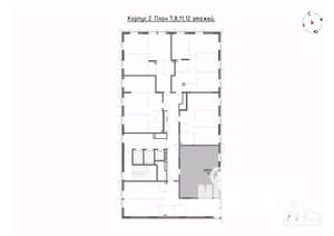2-к квартира, вторичка, 59м2, 12/22 этаж