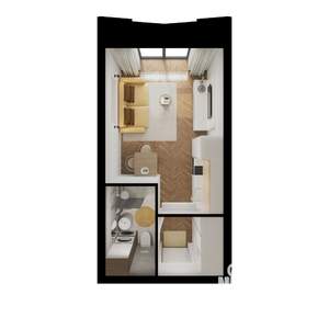 Студия квартира, вторичка, 21м2, 7/15 этаж