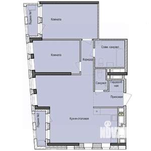 2-к квартира, вторичка, 79м2, 23/23 этаж