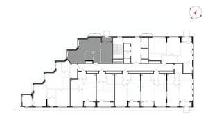 2-к квартира, вторичка, 58м2, 22/23 этаж