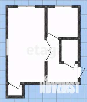 1-к квартира, вторичка, 31м2, 2/5 этаж