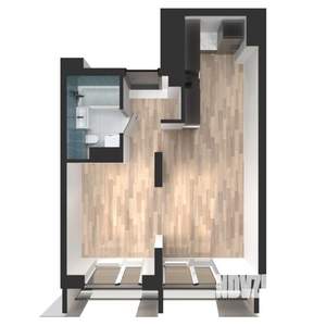 1-к квартира, вторичка, 40м2, 5/25 этаж