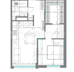 1-к квартира, вторичка, 55м2, 5/5 этаж