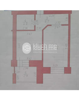 1-к квартира, вторичка, 45м2, 5/9 этаж