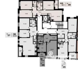 4-к квартира, вторичка, 89м2, 8/9 этаж