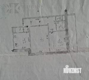 2-к квартира, вторичка, 52м2, 7/9 этаж