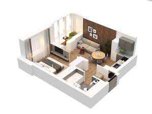 1-к квартира, вторичка, 36м2, 13/13 этаж