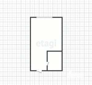 Студия квартира, вторичка, 14м2, 3/5 этаж