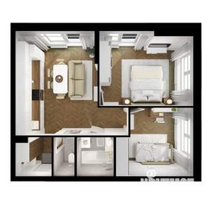 2-к квартира, вторичка, 53м2, 4/17 этаж