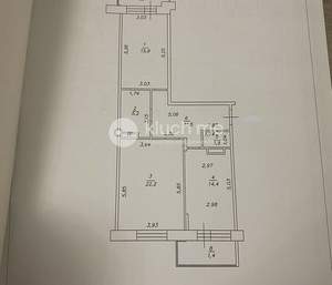 3-к квартира, вторичка, 71м2, 5/12 этаж