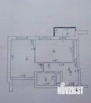 1-к квартира, вторичка, 43м2, 11/23 этаж