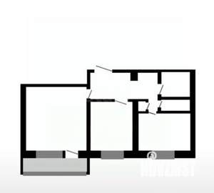 2-к квартира, вторичка, 51м2, 3/10 этаж