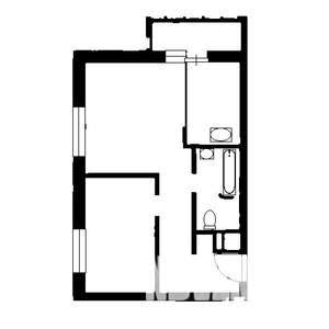 2-к квартира, вторичка, 44м2, 16/17 этаж