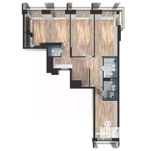 3-к квартира, вторичка, 98м2, 6/24 этаж