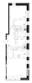 2-к квартира, вторичка, 77м2, 19/22 этаж