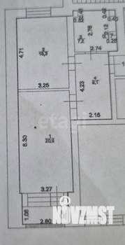 1-к квартира, вторичка, 54м2, 7/8 этаж