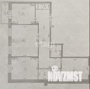 3-к квартира, вторичка, 110м2, 8/17 этаж