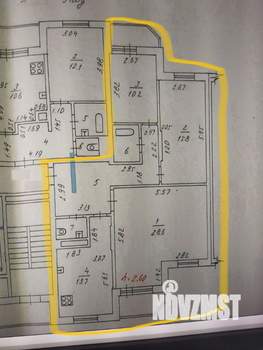 3-к квартира, вторичка, 95м2, 6/10 этаж