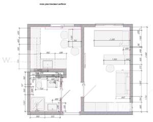1-к квартира, вторичка, 30м2, 4/19 этаж
