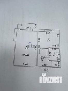 1-к квартира, вторичка, 37м2, 1/10 этаж