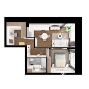 1-к квартира, вторичка, 43м2, 11/14 этаж