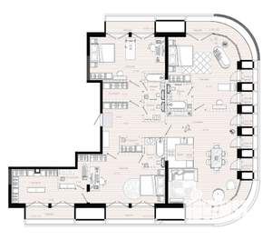 4-к квартира, вторичка, 188м2, 5/8 этаж