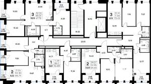 2-к квартира, вторичка, 56м2, 4/20 этаж