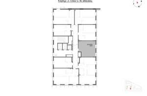 1-к квартира, строящийся дом, 39м2, 7/22 этаж