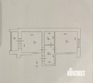 1-к квартира, вторичка, 42м2, 10/11 этаж