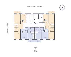 1-к квартира, вторичка, 40м2, 10/22 этаж