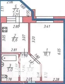 1-к квартира, вторичка, 37м2, 3/10 этаж