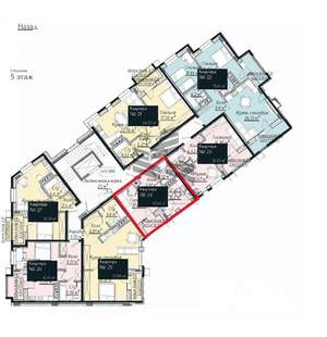 1-к квартира, вторичка, 31м2, 5/7 этаж
