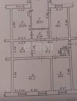 4-к квартира, вторичка, 158м2, 4/6 этаж